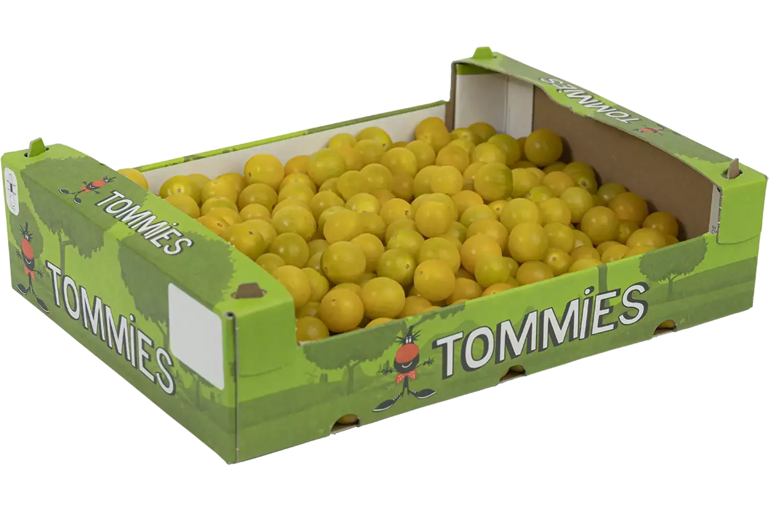 Snacktomaat geel kist 4 kilogram